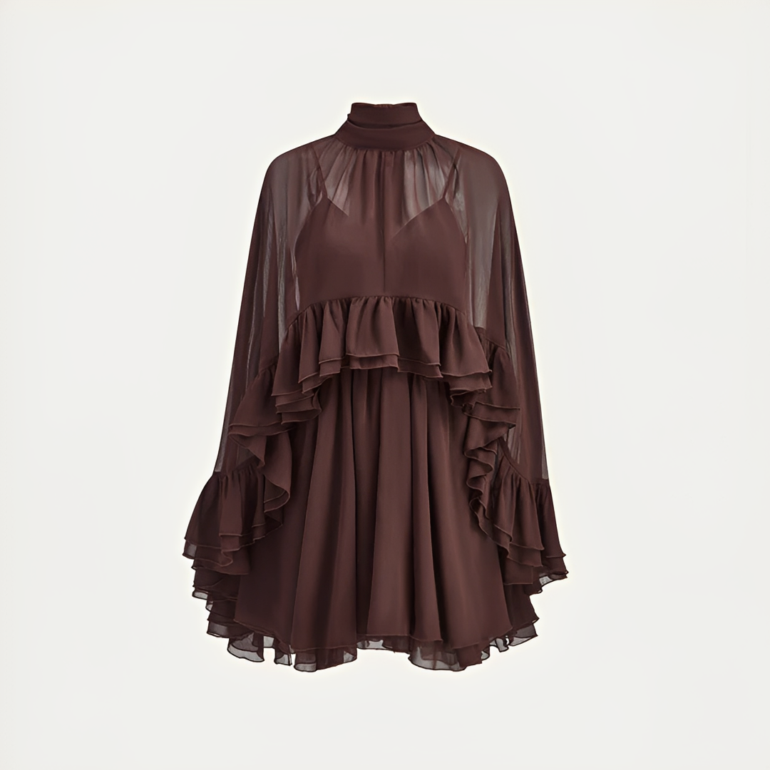 Zhuchin - Robe raffinée avec volants