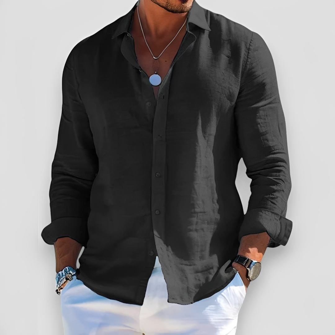 Keanu - Chemise d'été classique pour homme