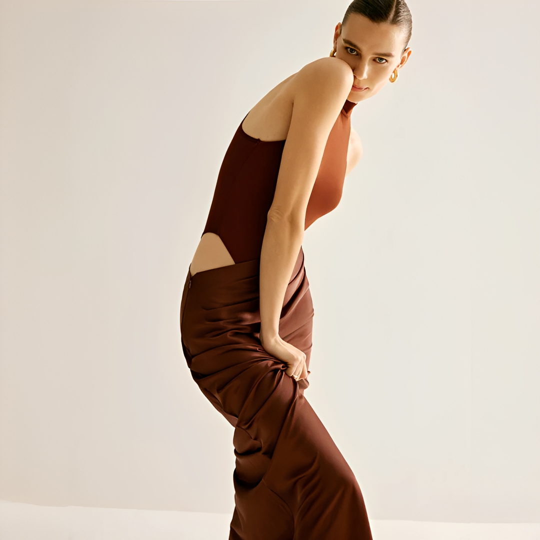 Shyanne - Robe Maxi Slim à la Mode