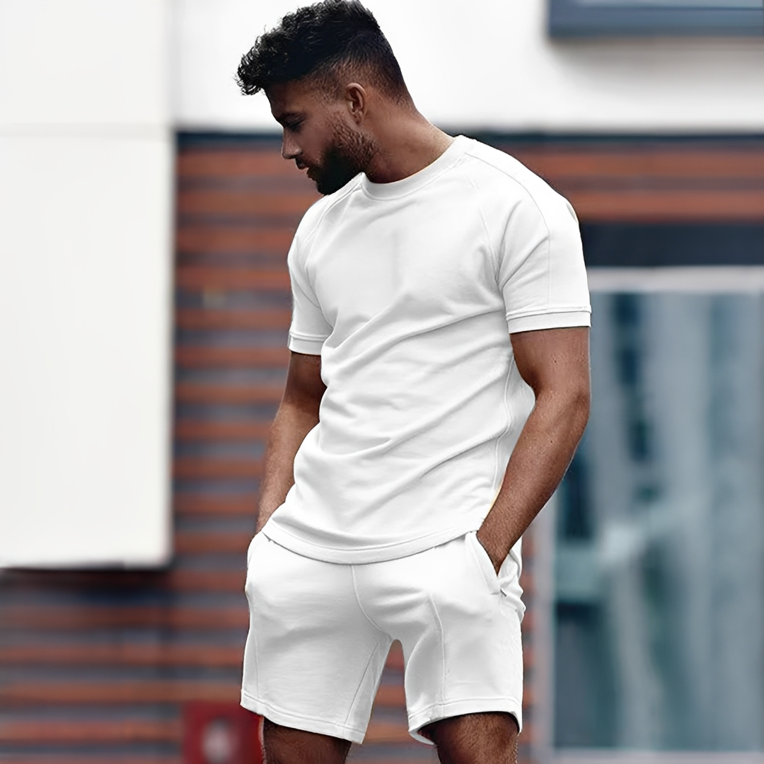 Drake - Ensemble t-shirt et short pour homme - pour les journées chaudes