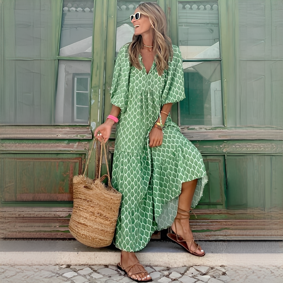 Menchie - Robe longue bohème pour femmes