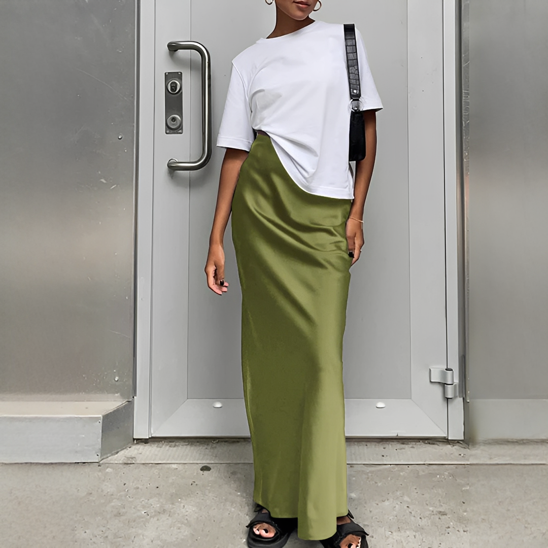 Malou - Jupe maxi utilitaire