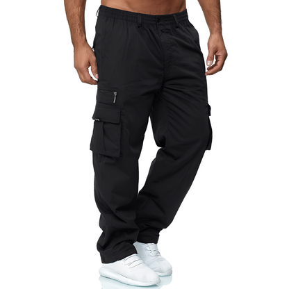 Randolf - Pantalon cargo large et relax pour hommes