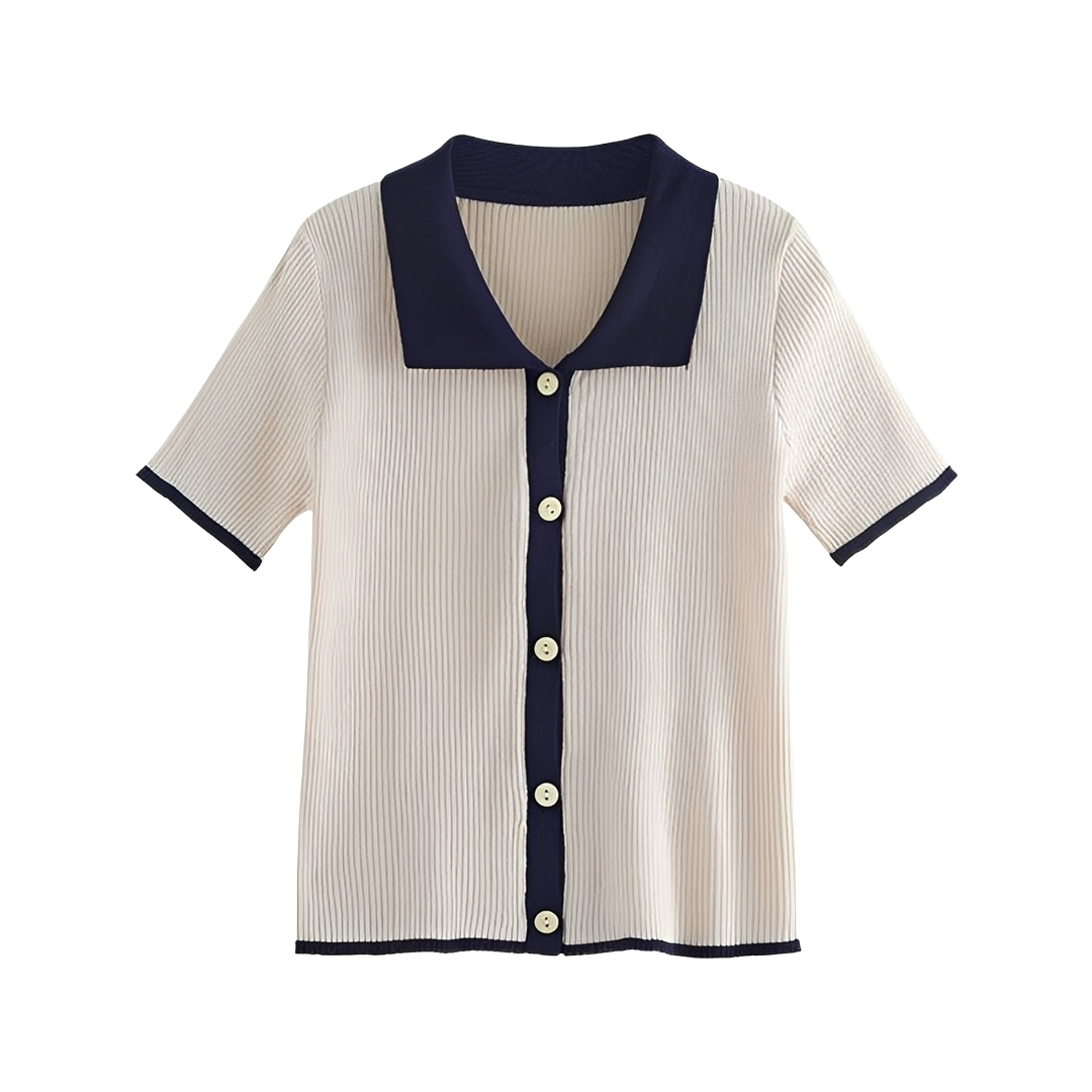 Analiza - Blouse à col simple
