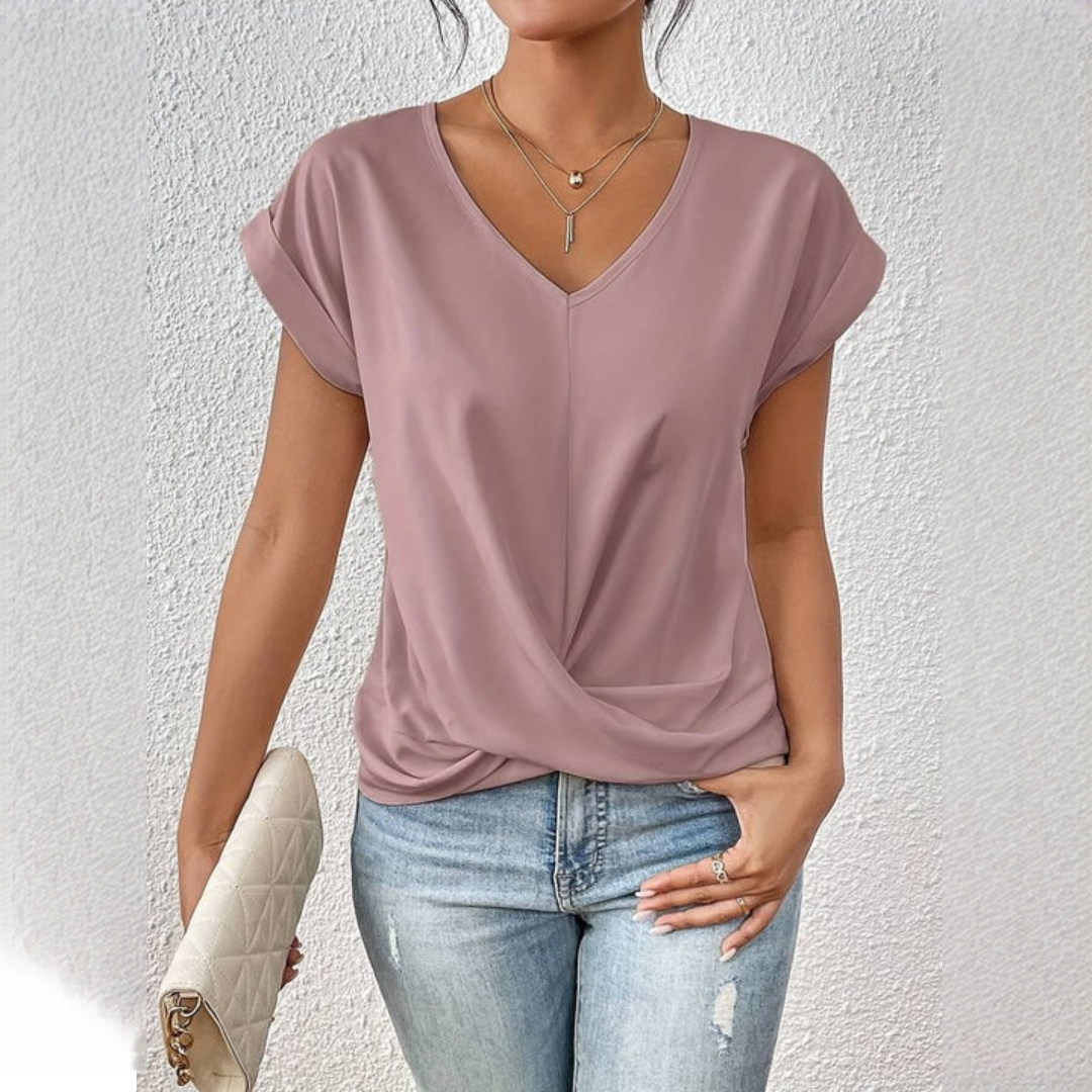 Jayva - T-shirt d'été élégant pour femmes