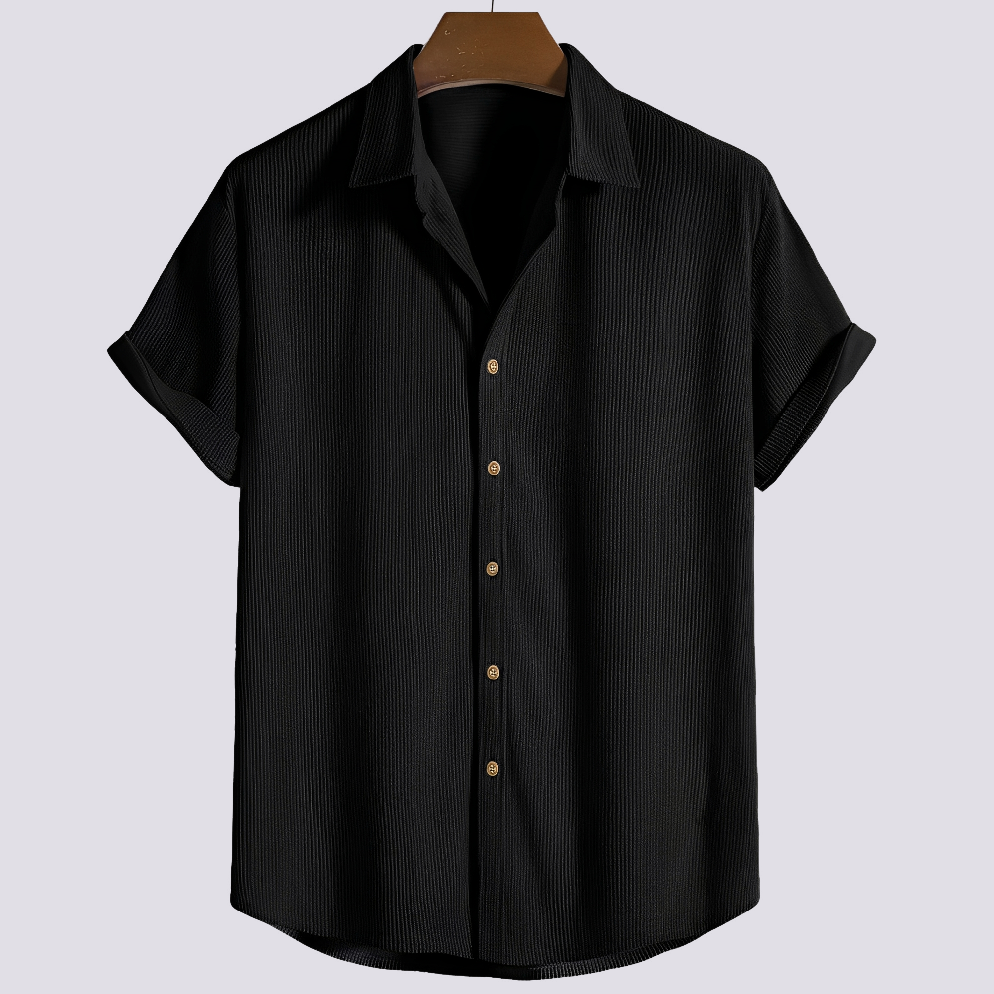 Kierce - Chemise homme à motif décontracté