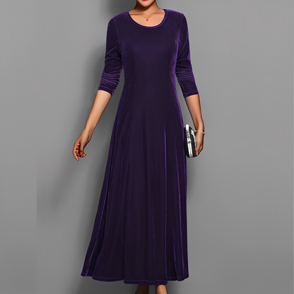 Mathilde - Robe habillée à manches longues pour femmes