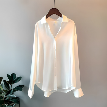 Zaniyah - Chemise brillante à manches longues