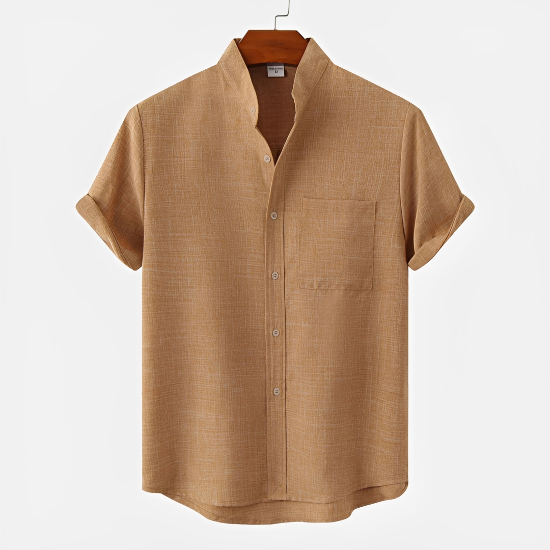 Hayden - Polo à Boutons Uni