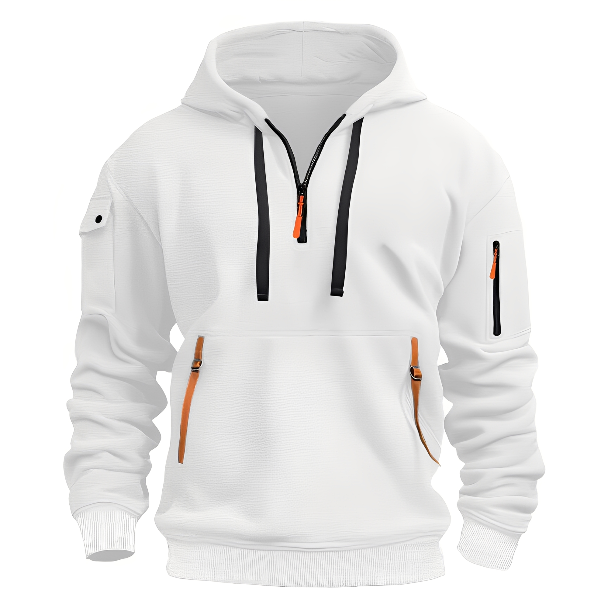 Norton - Sweat moderne à capuche avec zip pour homme