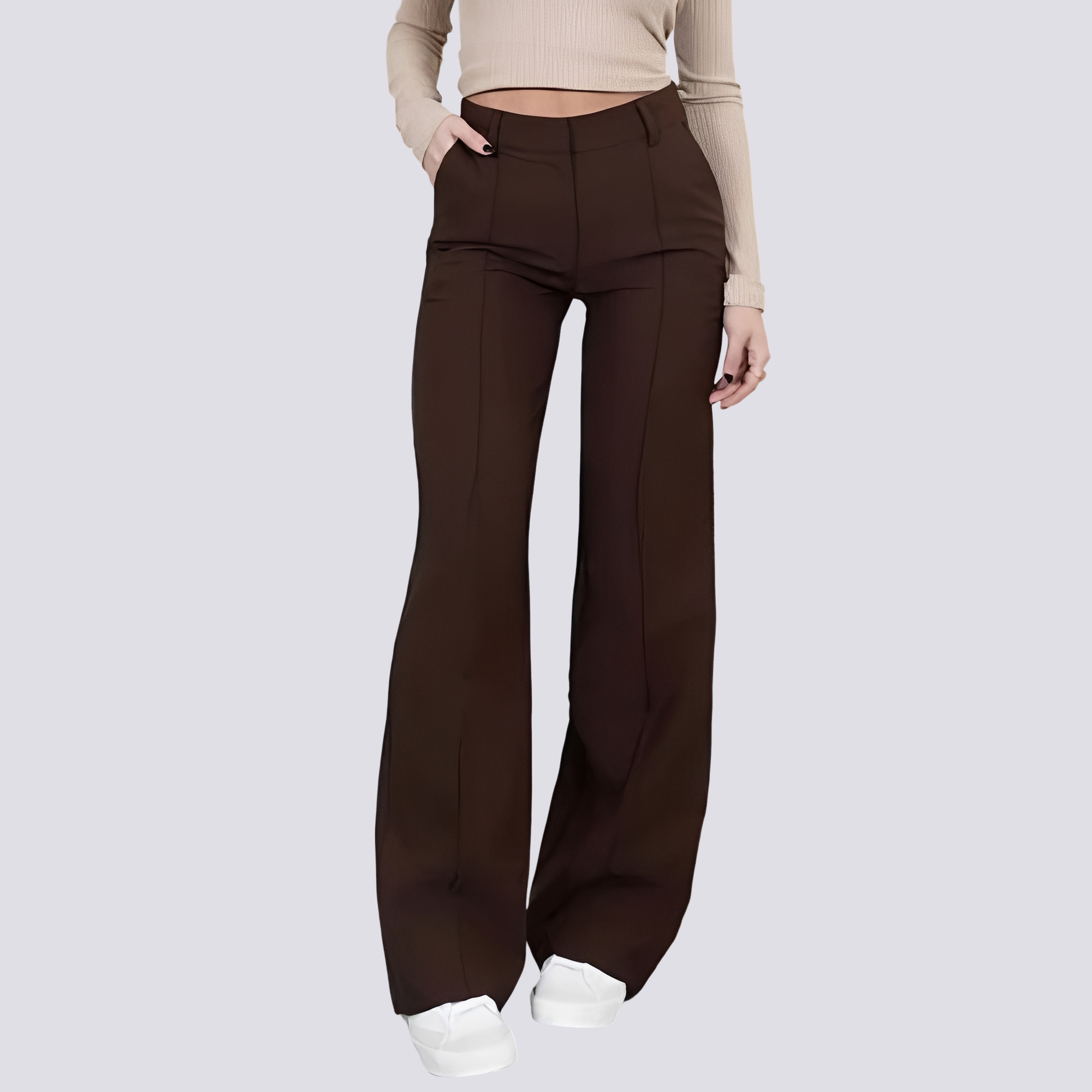 Herbie - Pantalon Relax Taille Haute