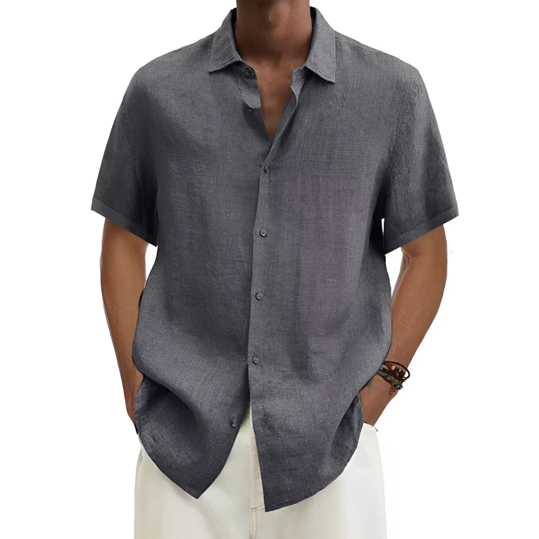 Aamon - Chemise d'été respirante pour homme
