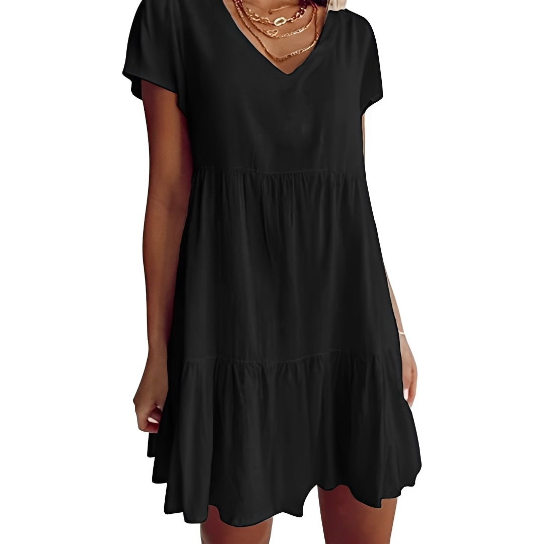 Judith - Mini Robe Décontractée Ample