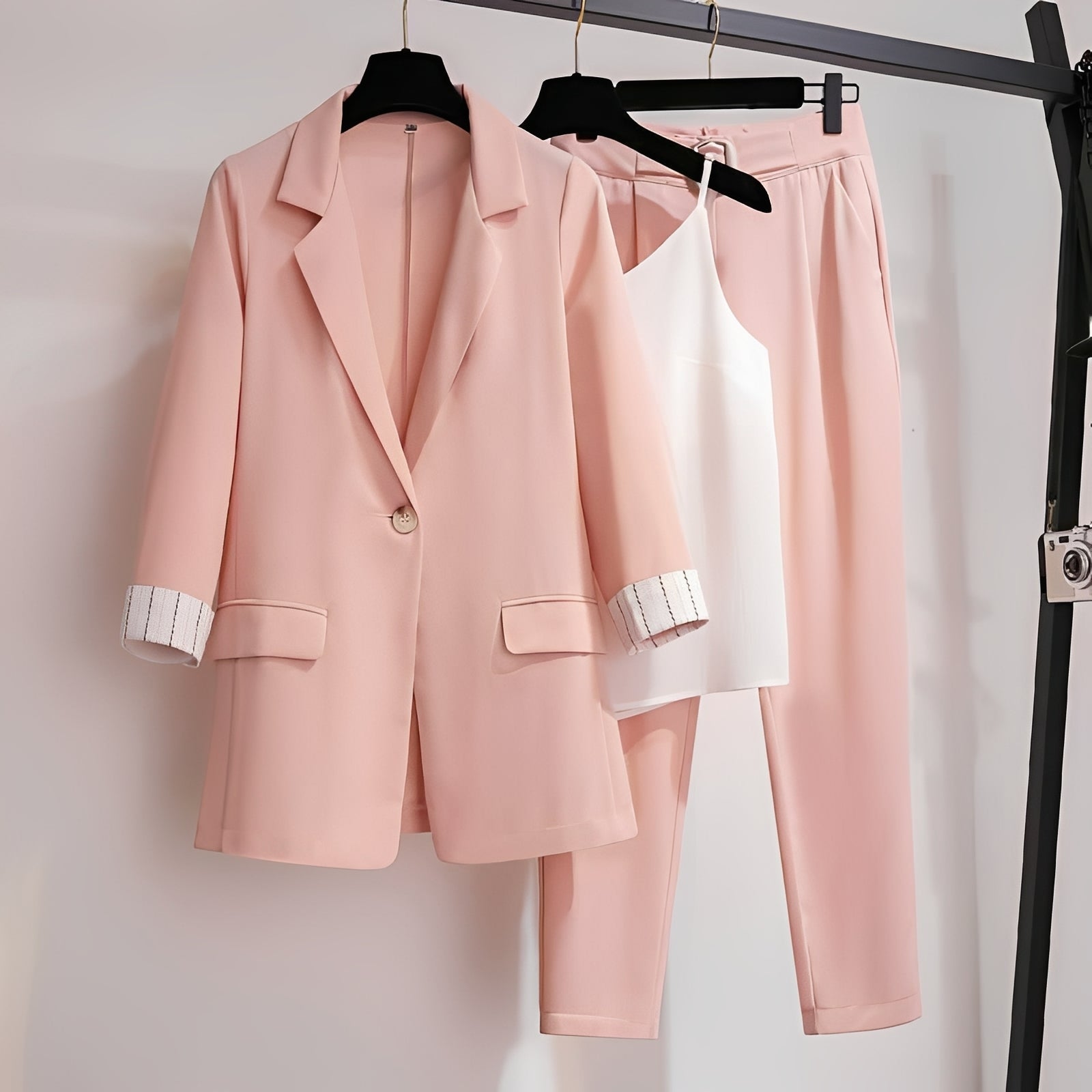 Paula - Ensemble de blazer trois pièces chic pour femmes
