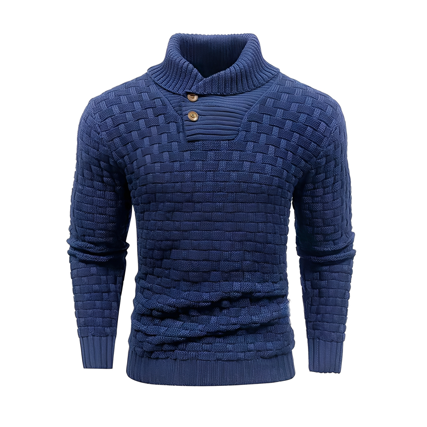 Weldon - Pull col roulé chic pour hommes