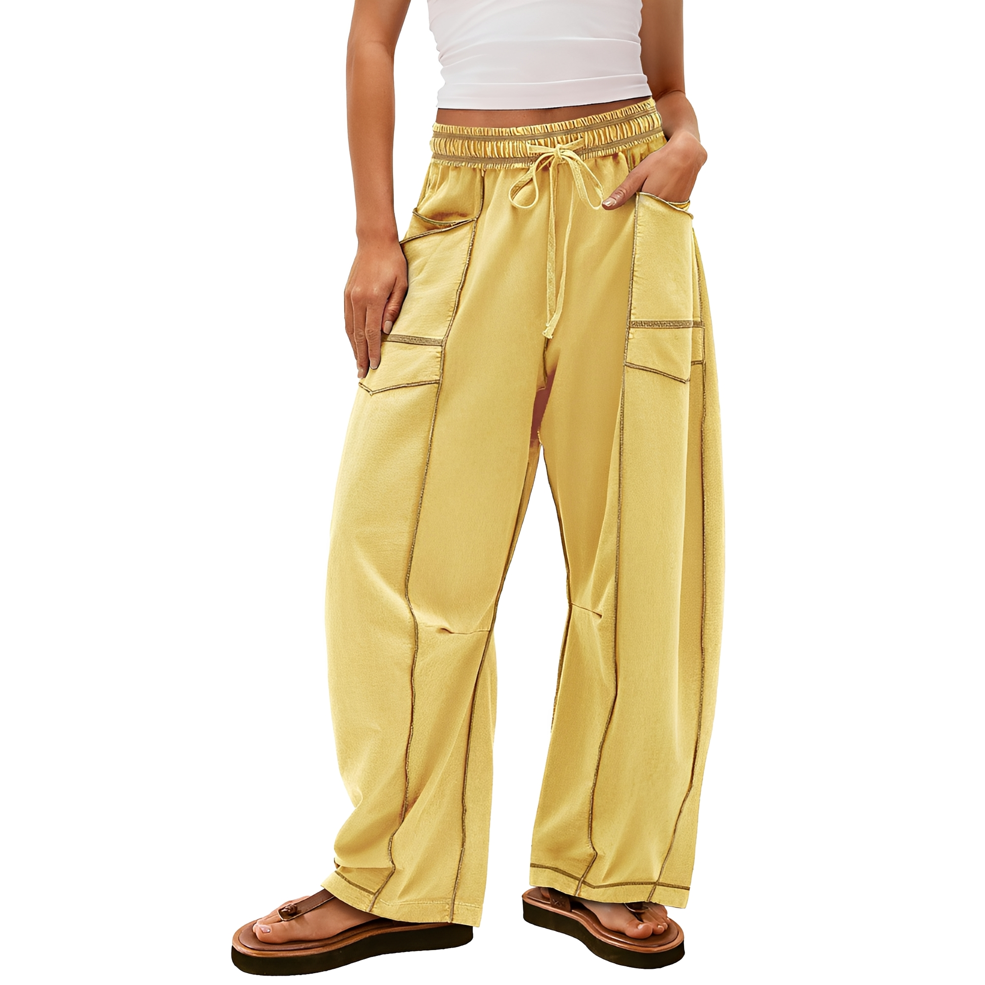 Marianne - Pantalon Ajusté Raffiné