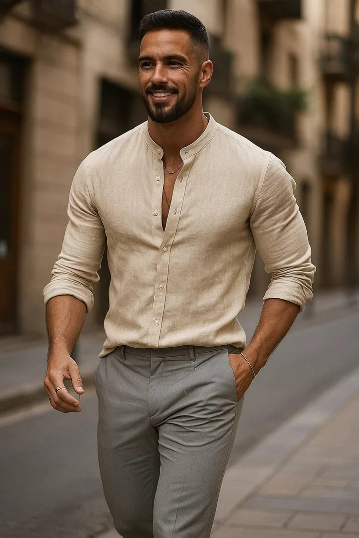 Blaese - Chemise Relax à Manches 3/4