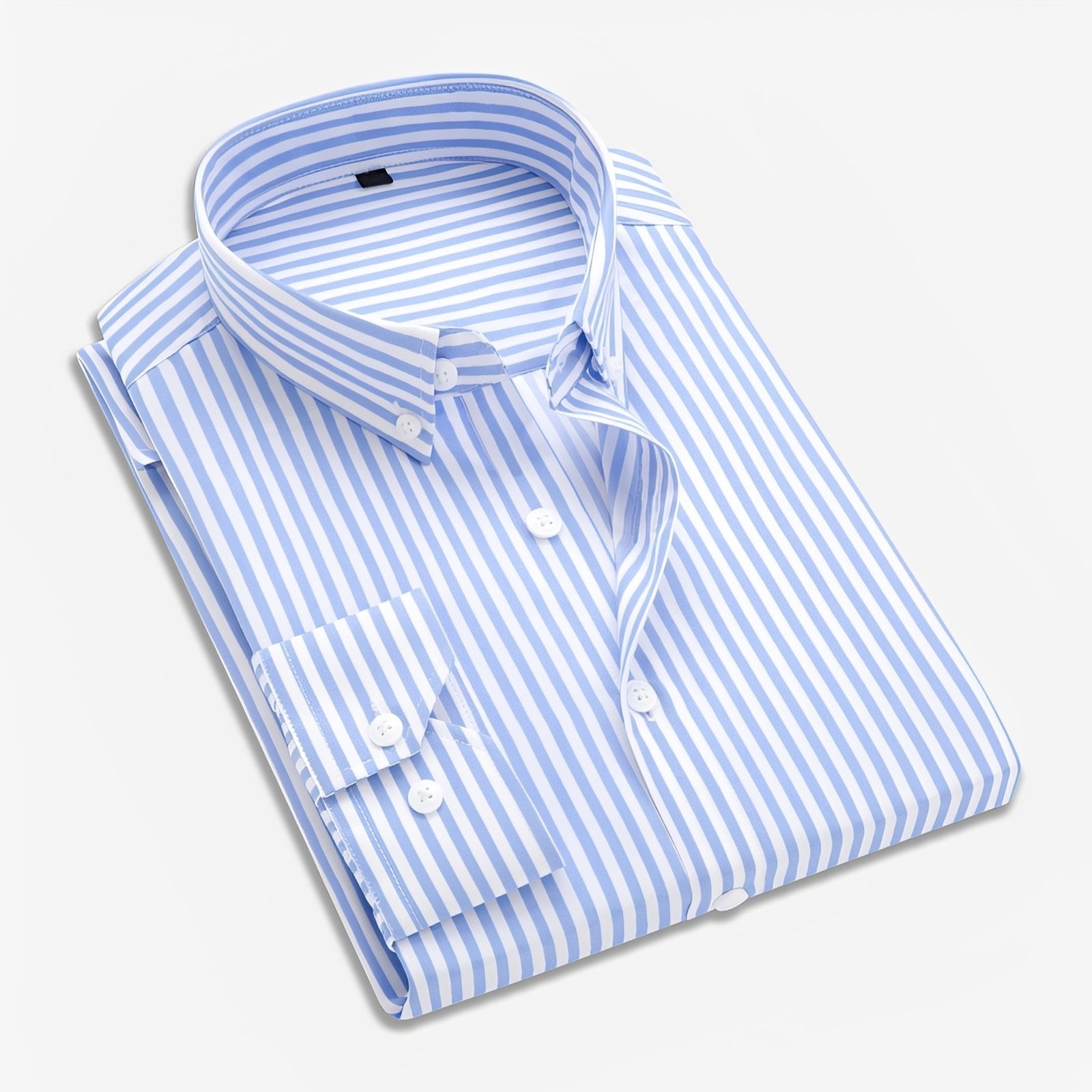 Edward - Chemise à rayures longues manches