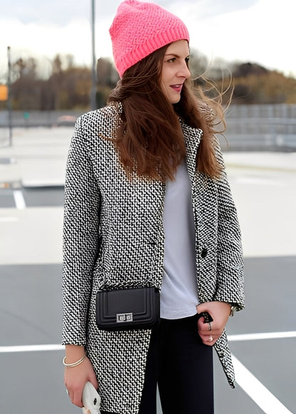 Pamelia - Manteau long tendance pour femmes