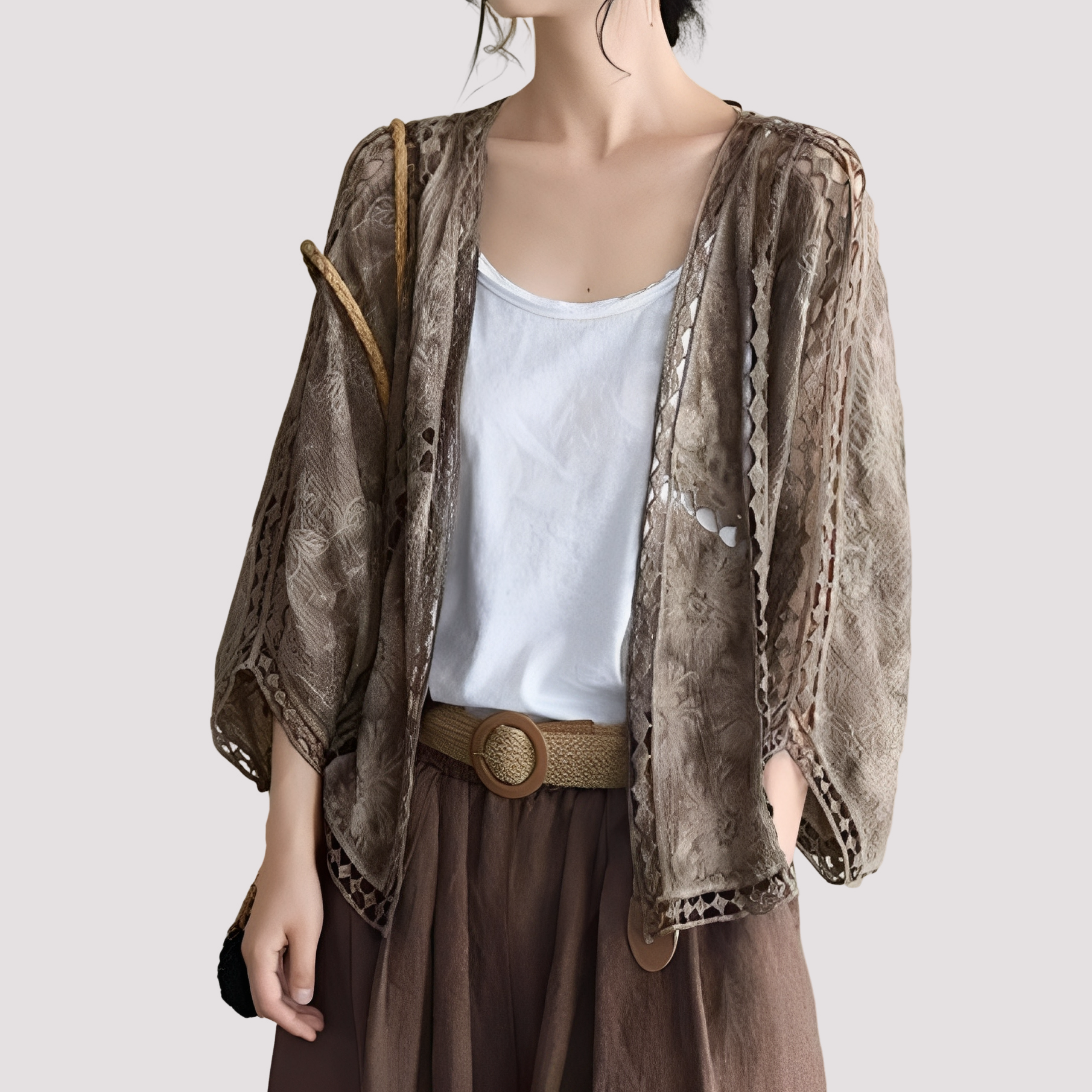 Connie - Cardigans stylés avec découpes pour femmes