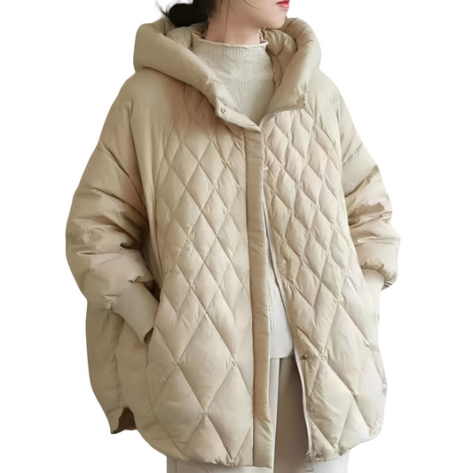 Kimberly - Veste en doudoune chic avec capuche pour femmes