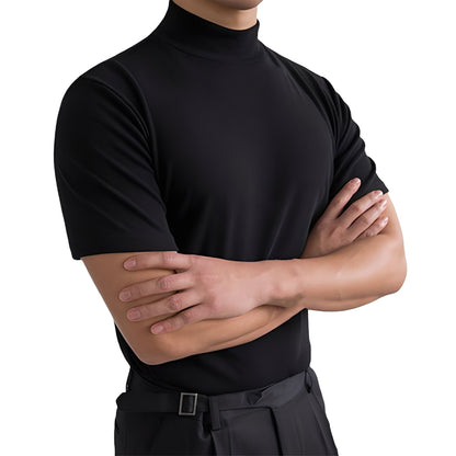 Terence - Chemise pour homme ajustée avec col haut