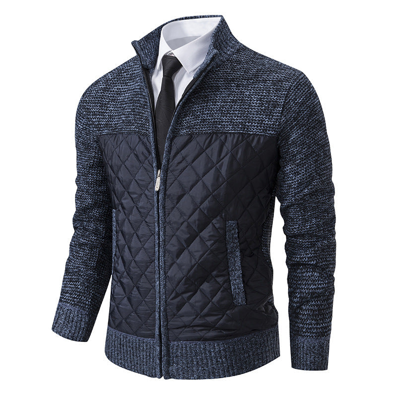Denton - Blazer en jacquard-twill pour homme, chaud et tendance