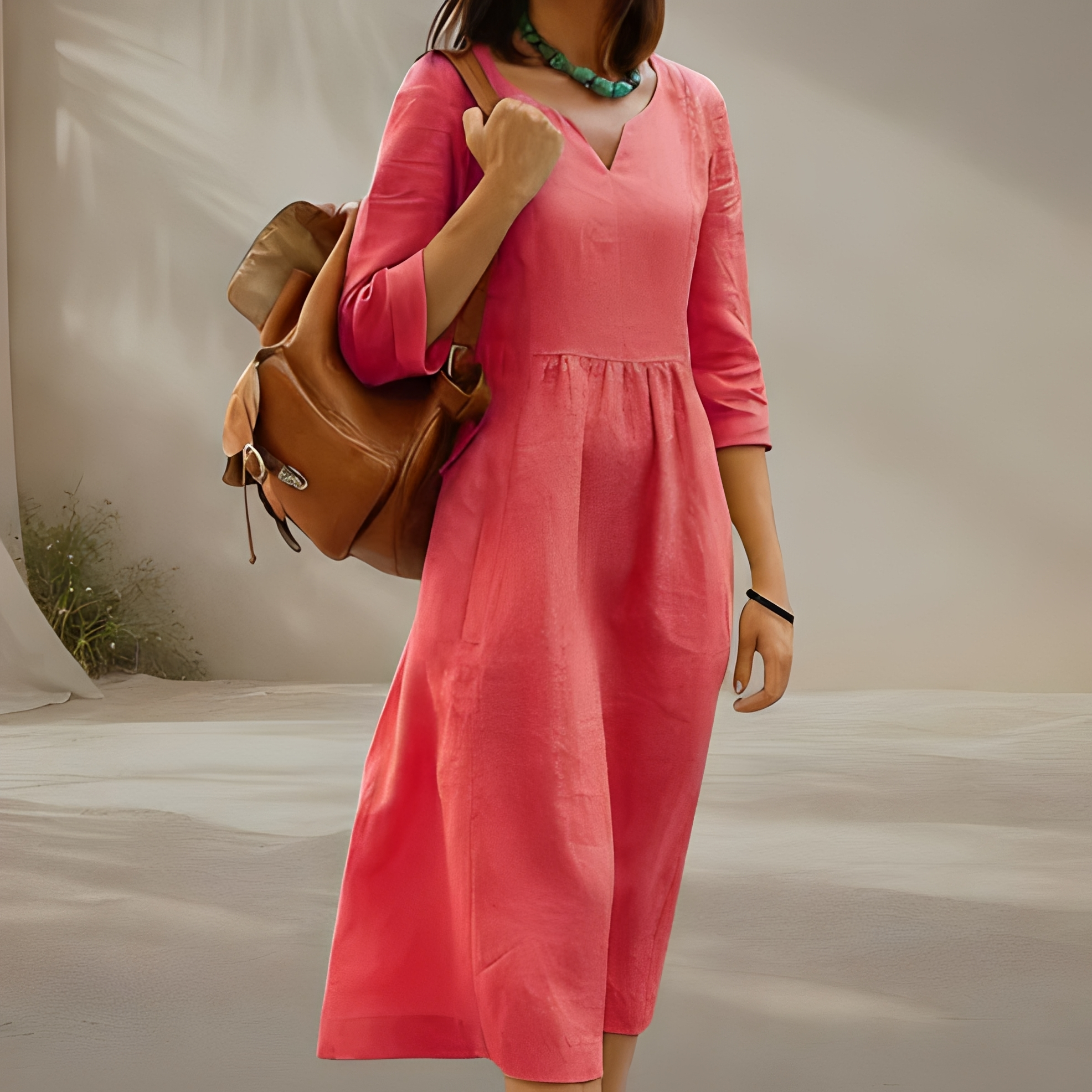 Meecah - Robe d'été décontractée pour femme