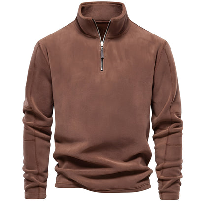 Nicholas - Chic pull polaire zippé pour hommes