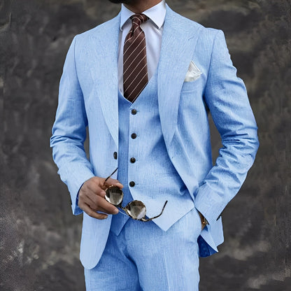 Cordell - Ensemble habillé et formel en trois pièces pour hommes