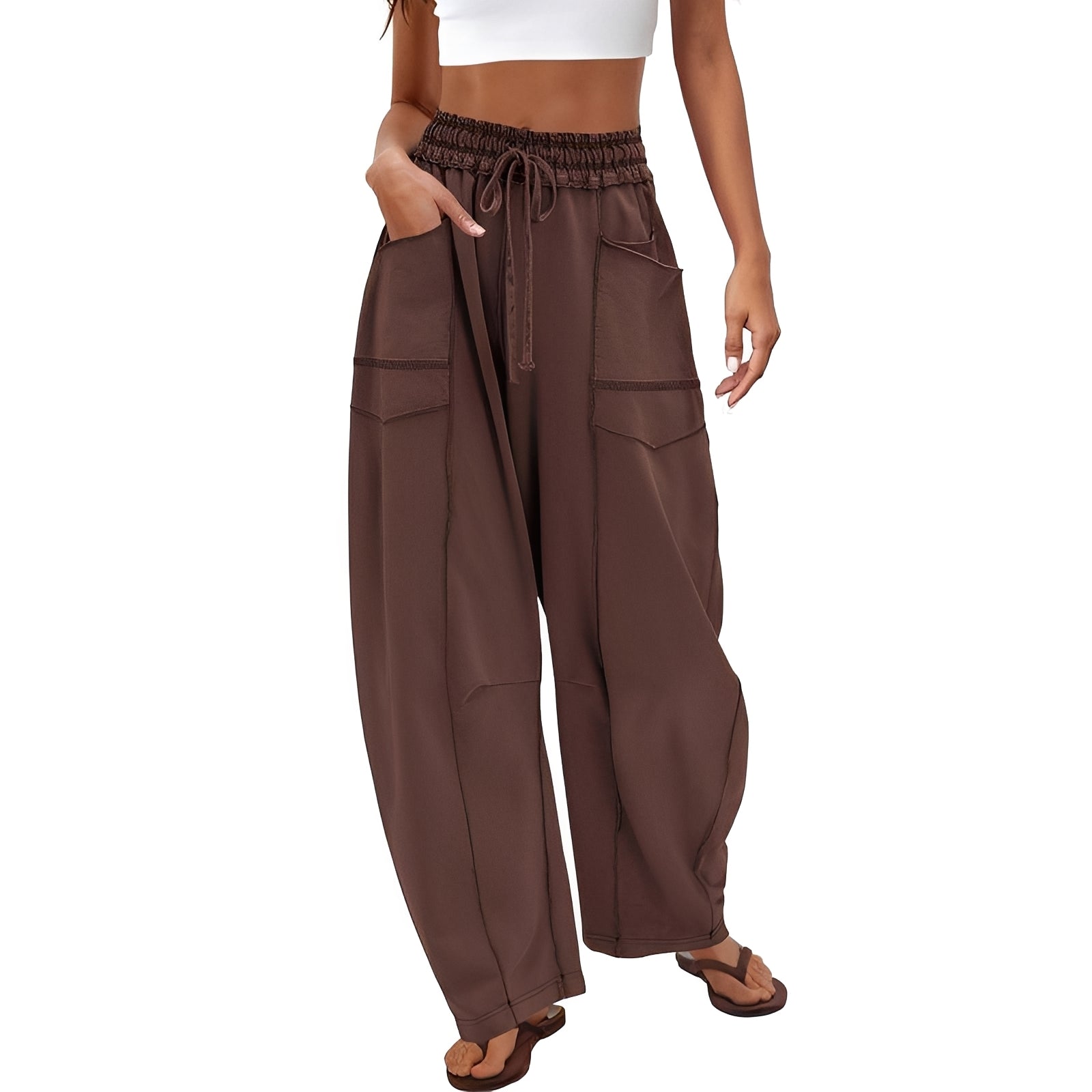 Marianne - Pantalon Ajusté Raffiné
