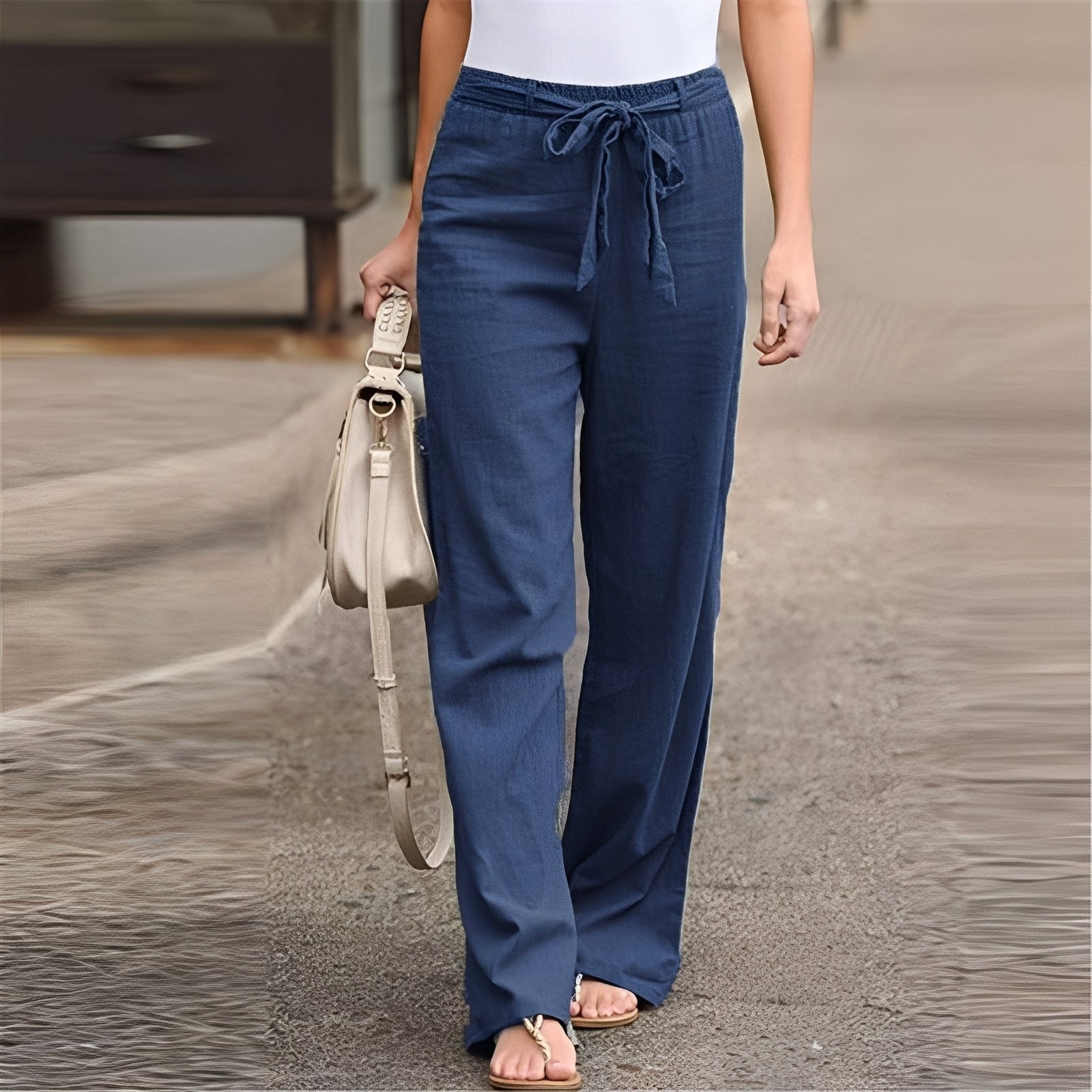 Claudine - Un pantalon d'été tendance pour femme