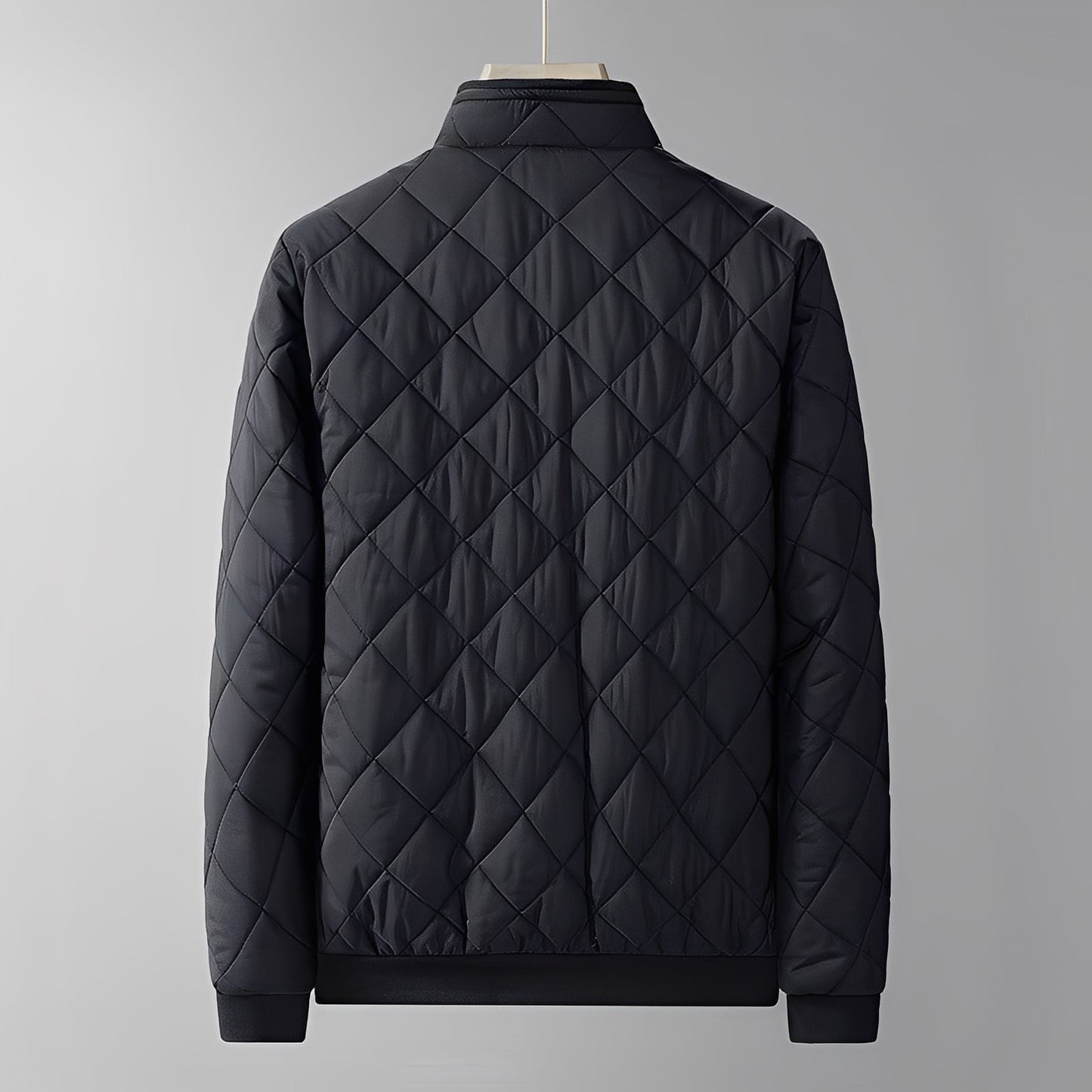 Mervin - Stylish quilted jacket with a high collar for men