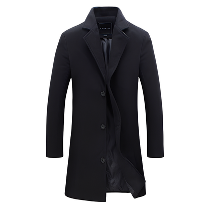 Peyton - Beau manteau d'hiver en laine pour hommes