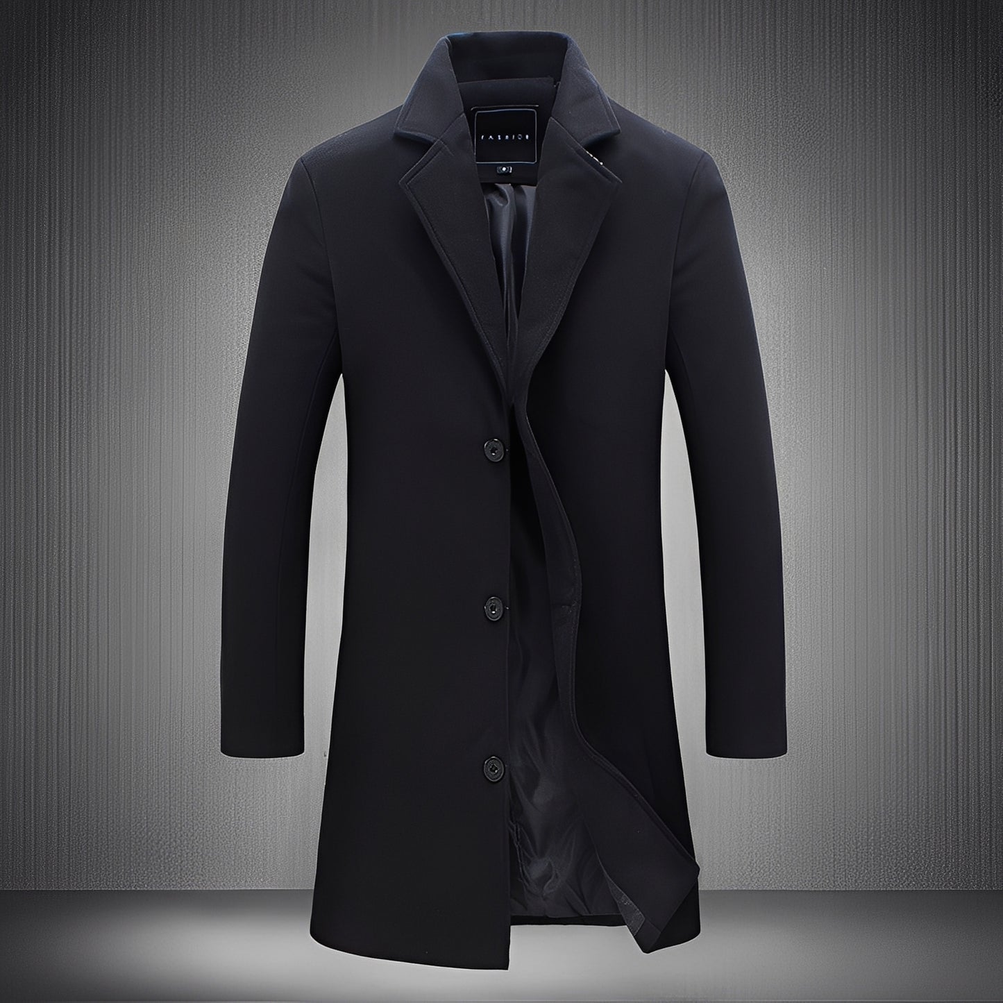 Naomie - Long formal coat for man