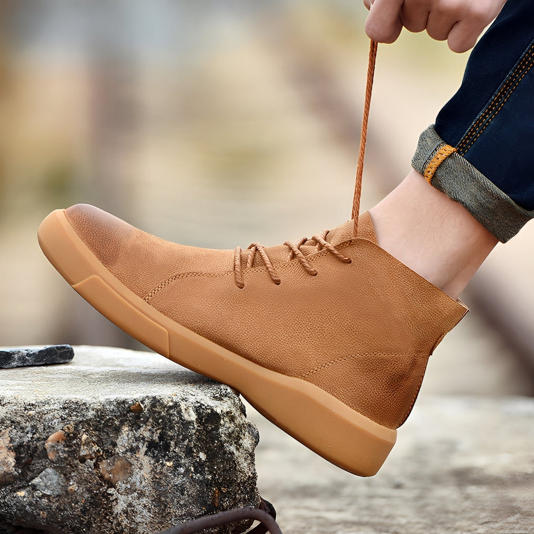 Allen - Sneakers montantes décontractées