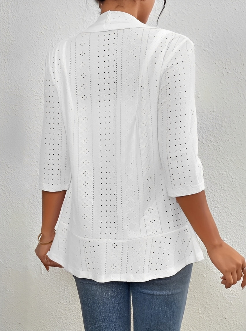 Melissa - Manteau Élégant à Châle