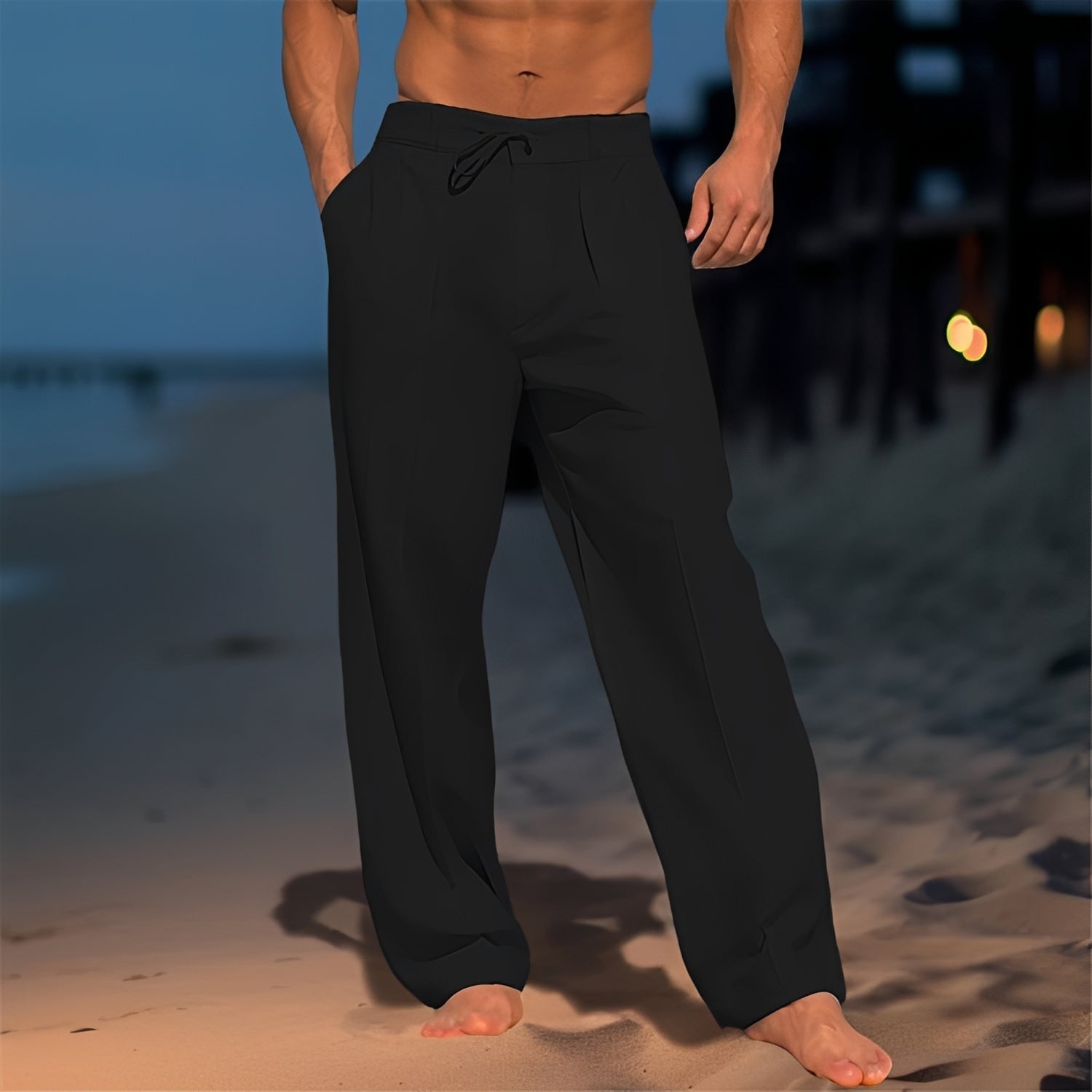 Thomas - Pantalon large et confortable pour hommes