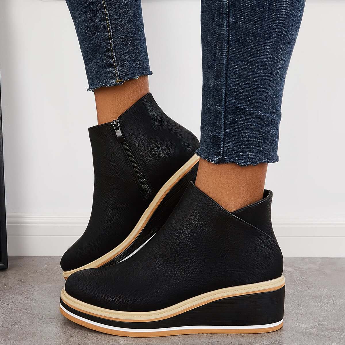 Danielle – Bottes Plateformes Stylées