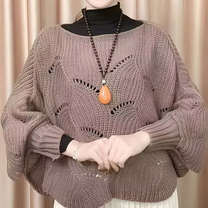 Celestine - Pull thermique pour femmes avec manches amples