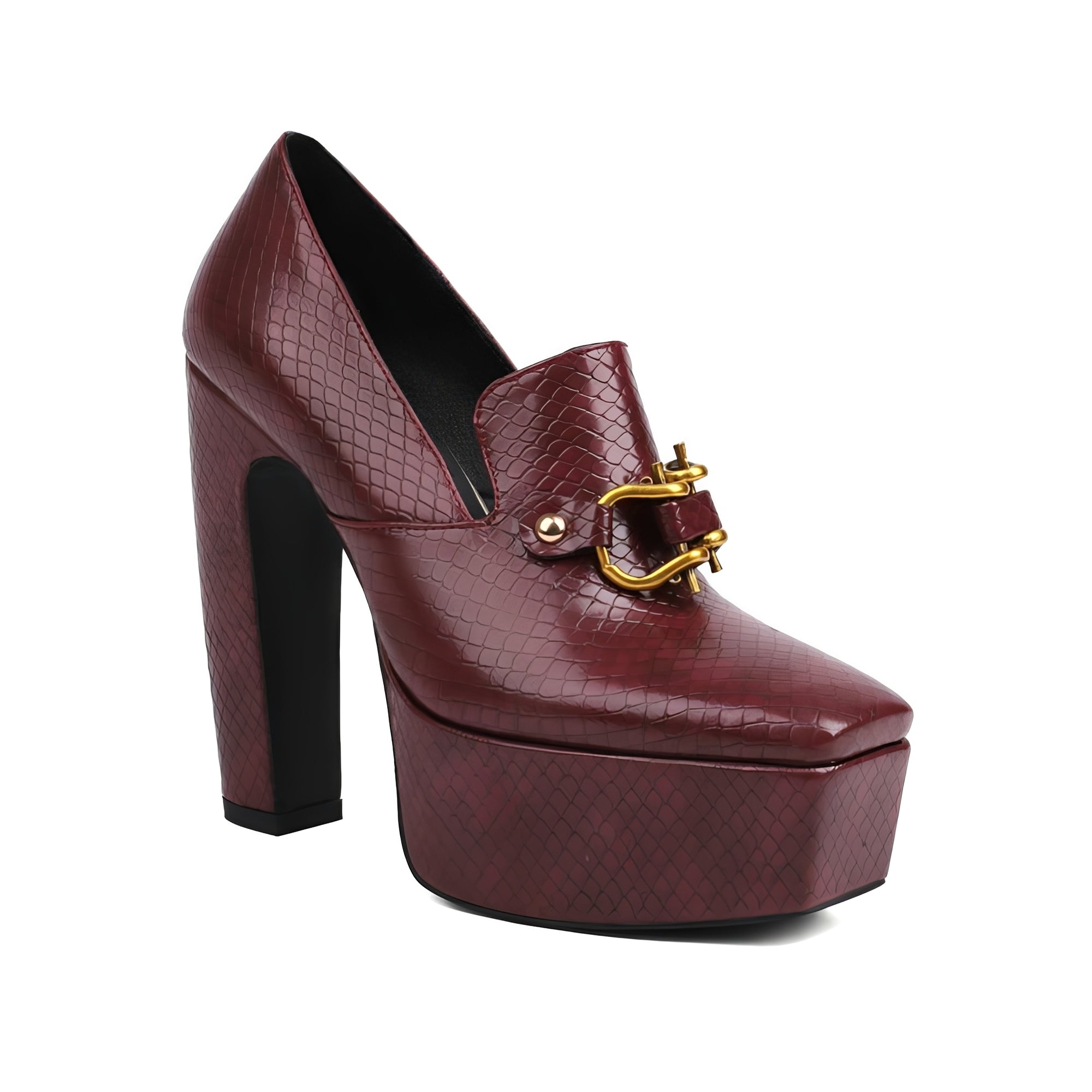 Jennie - Chaussures Chic à Talons Larges