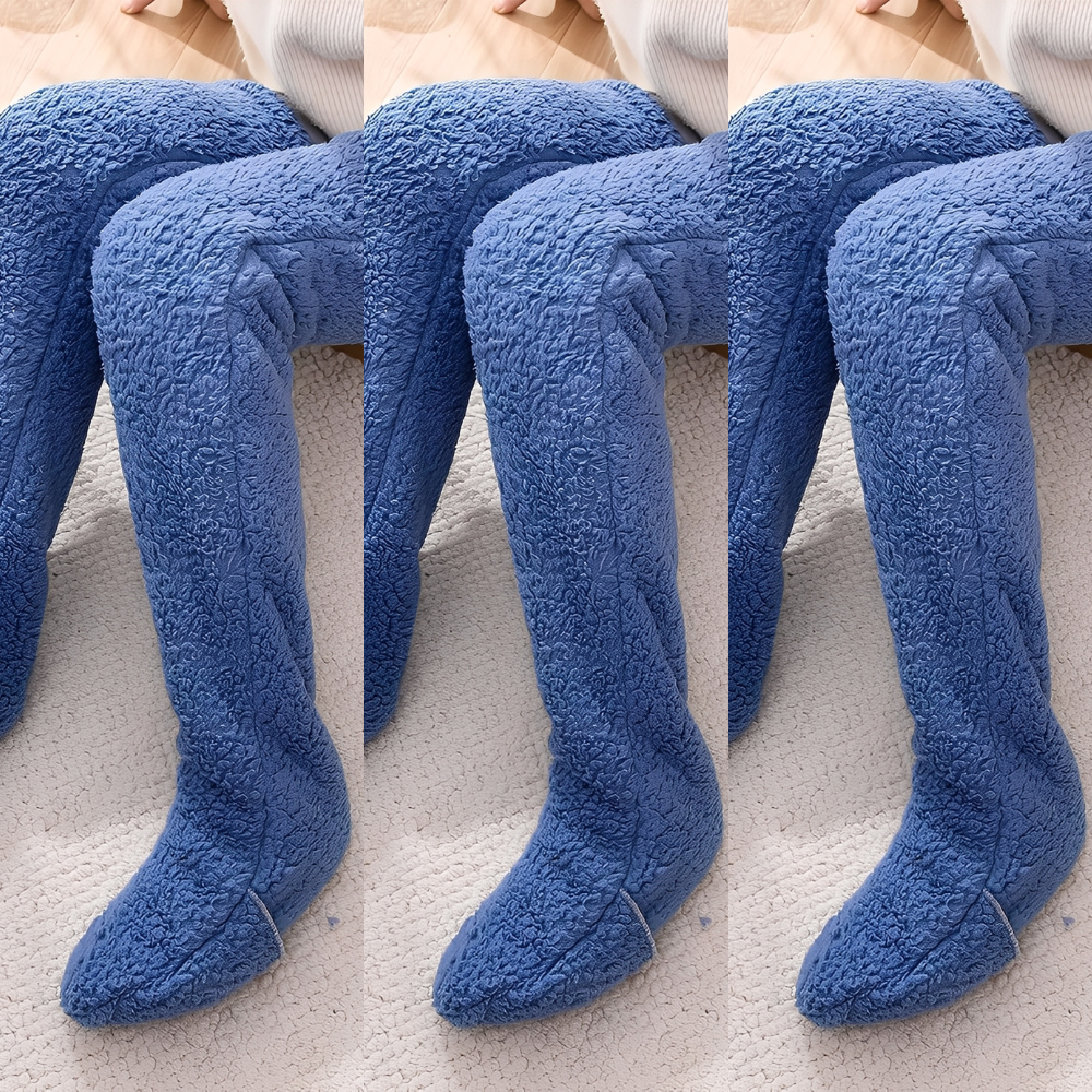 Camellia - Chaussettes longues et chaudes d'hiver pour femmes