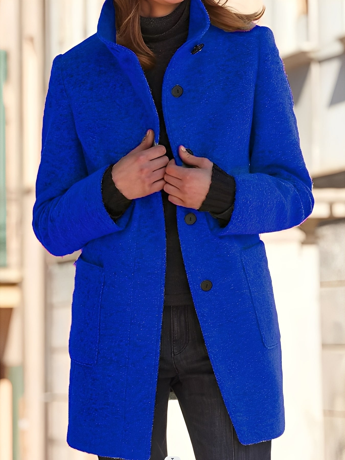 Julissa - Manteau d'hiver chaud avec poche pour femmes