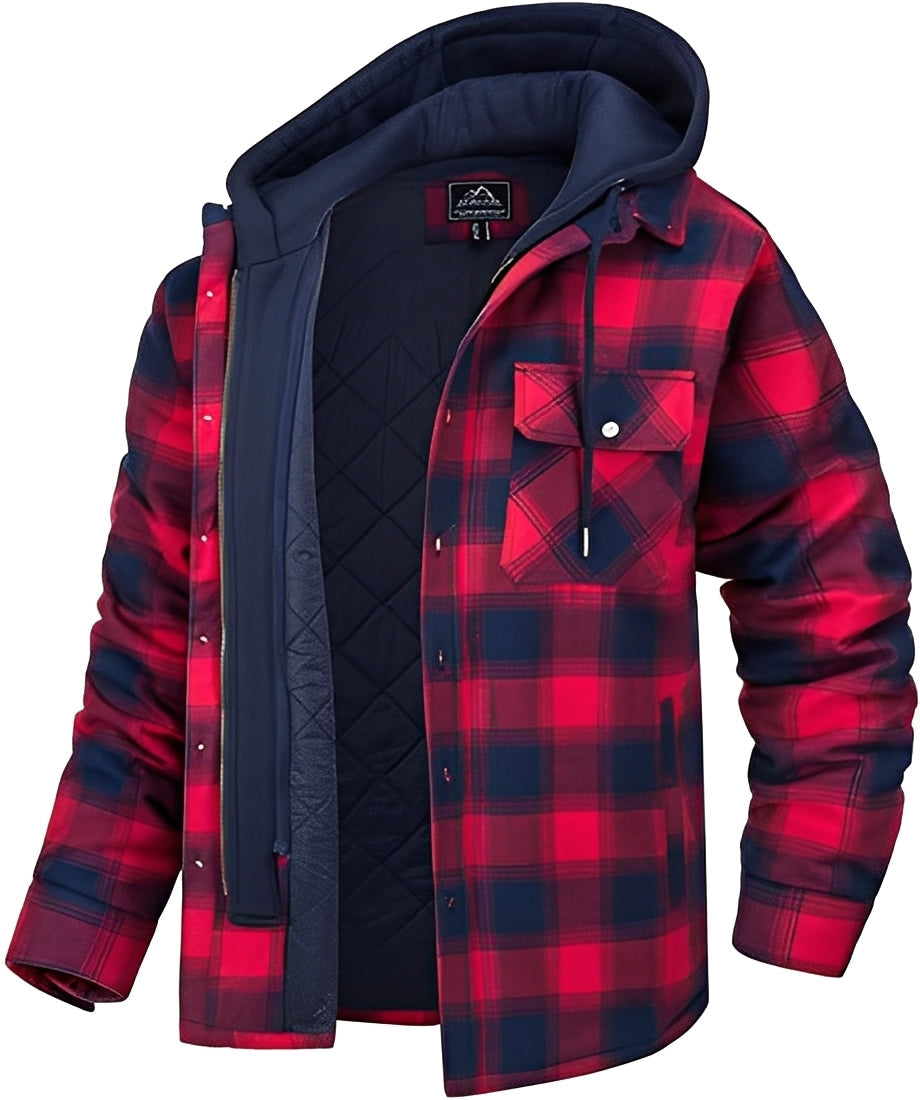 Cole - Veste épaisse à motifs pour hommes