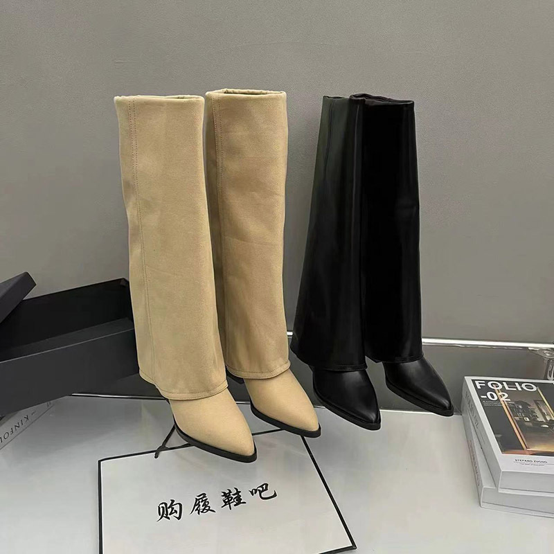 Wynne - Women's ankle boots with large block heel