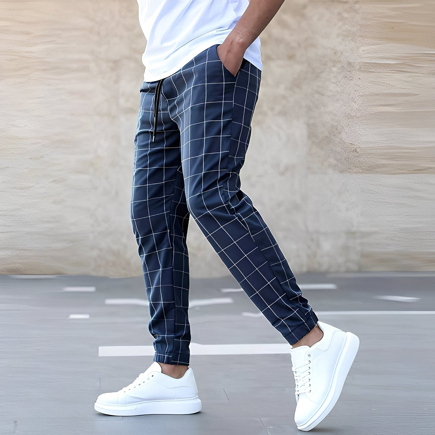 Raynard - Pantalon homme à motifs décontracté