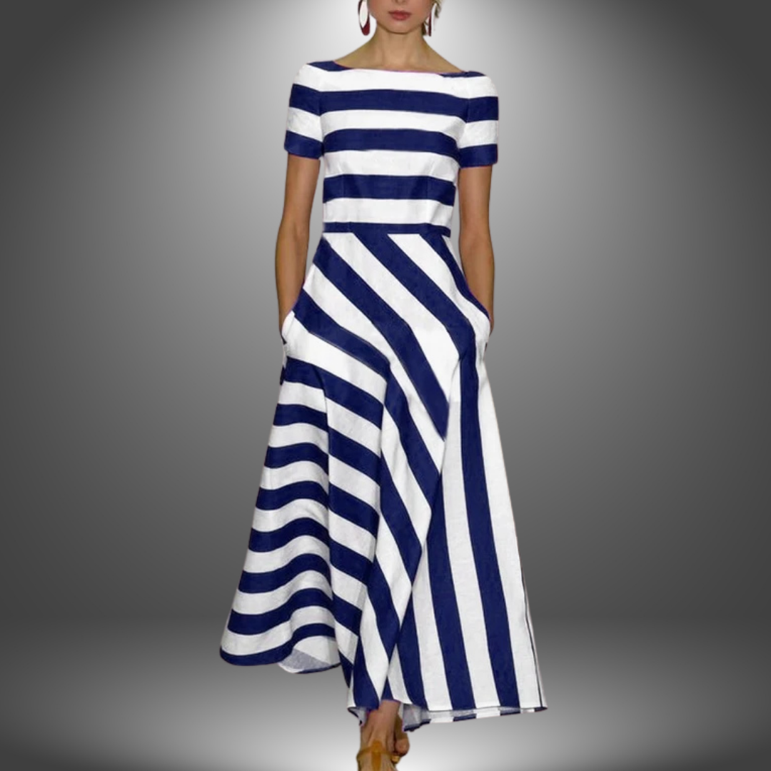 Clementine - Universal long dress with A-line cut