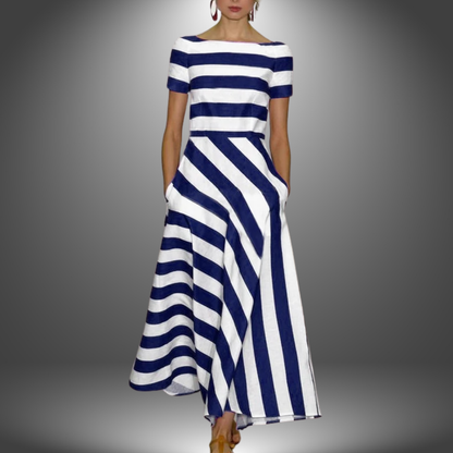 Clementine - Universal long dress with A-line cut