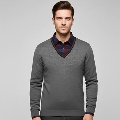 Elezer - Warmer und eleganter Pullover für Herren