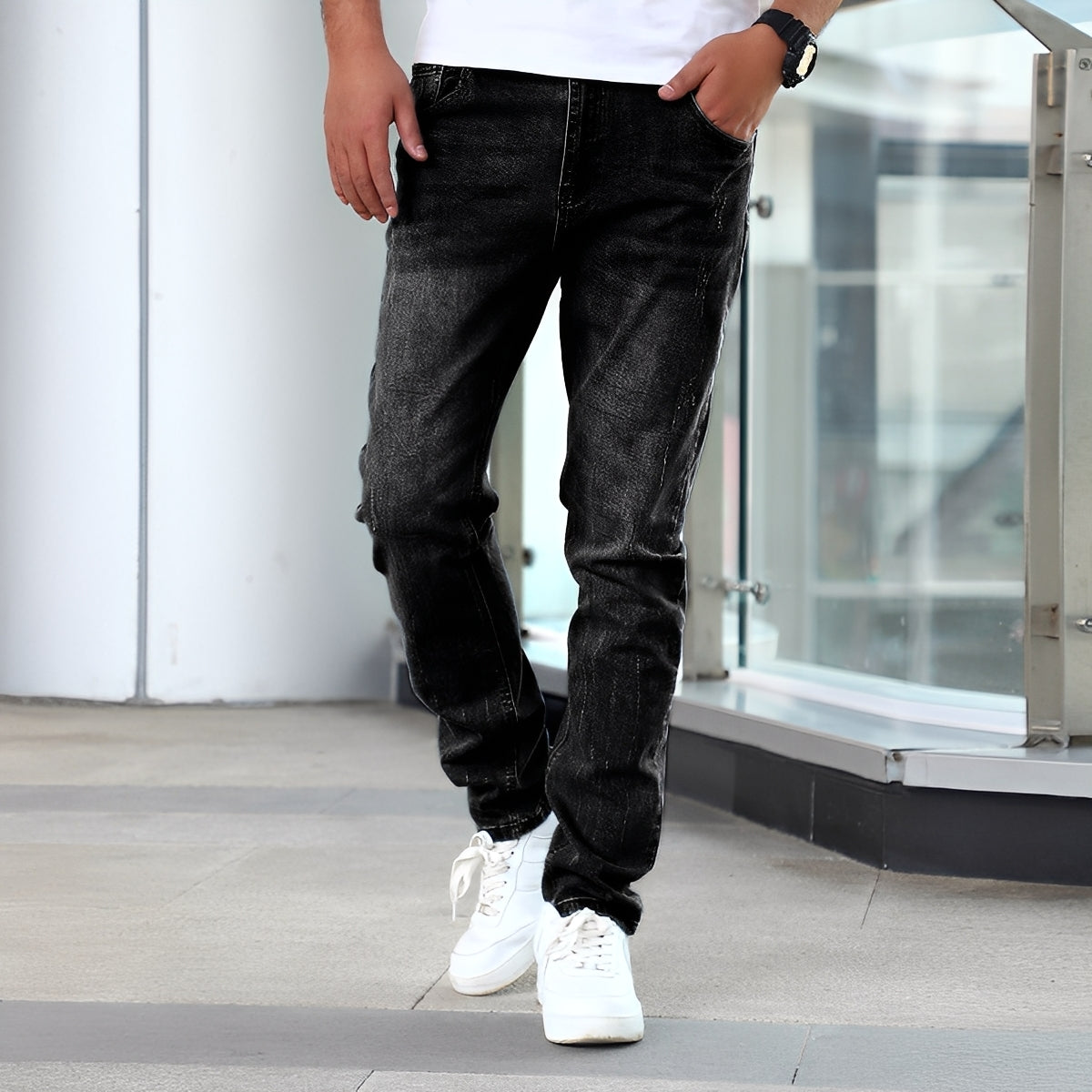 Winfred - Jeans stretch élégants pour hommes